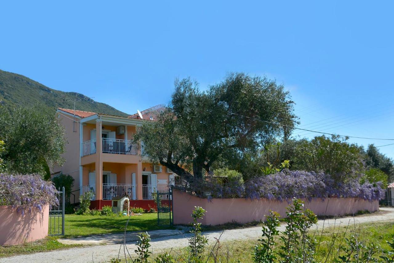 Ferienwohnung Giokos Ágios Matthaíos Exterior foto